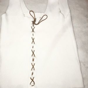 Zaful Cross up shirt